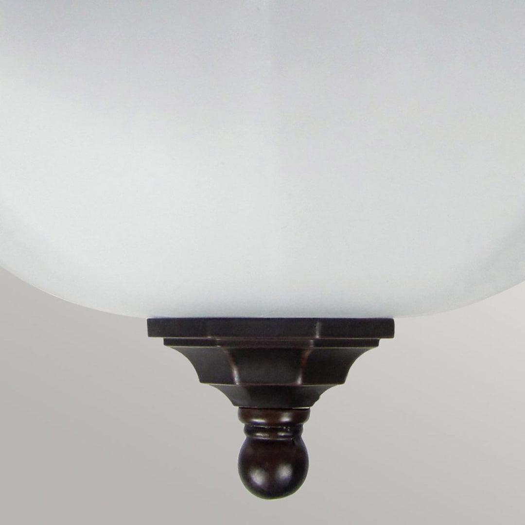 Norlys Fairford 1 Light Flush Lantern GZH-FF12 Old Bronze