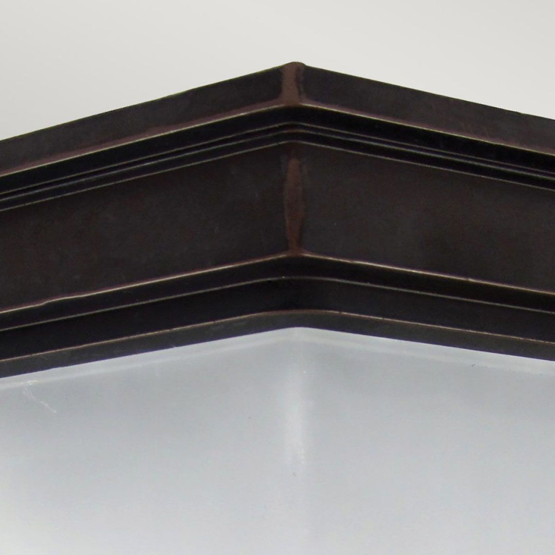Norlys Fairford 1 Light Flush Lantern GZH-FF12 Old Bronze
