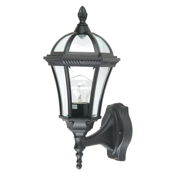Norlys Ledbury 1 Light Wall Lantern GZH-LB1 Black