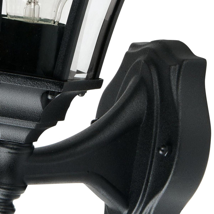 Norlys Ledbury 1 Light Wall Lantern GZH-LB1 Black