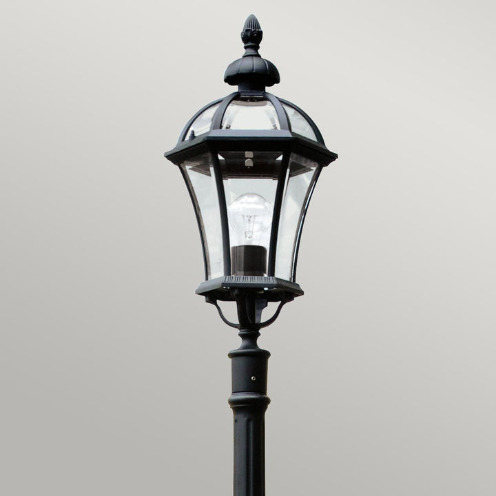 Norlys Ledbury 1 Light Lamp Post GZH-LB5 Black