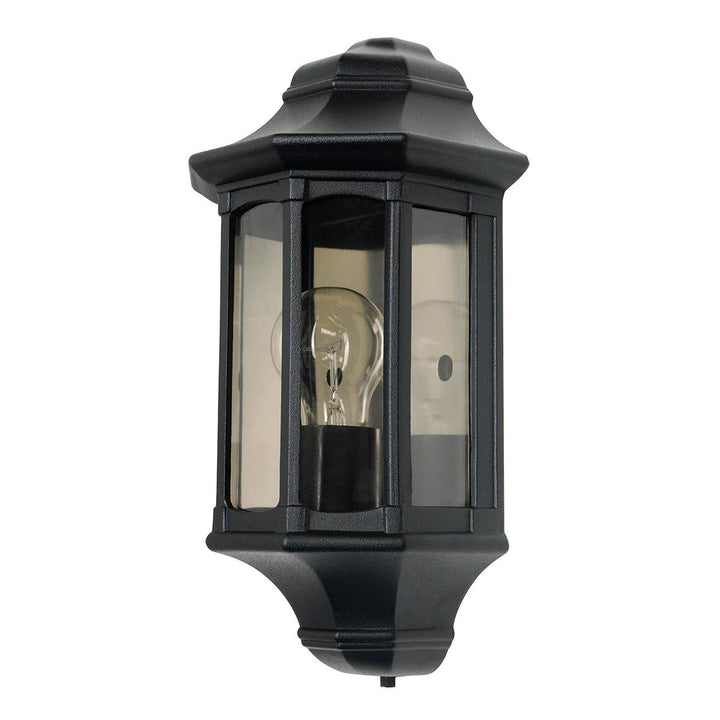Norlys Newbury 1 Light Half Lantern GZH-NB7 Black