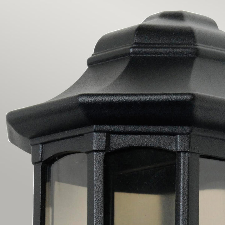 Norlys Newbury 1 Light Half Lantern GZH-NB7 Black