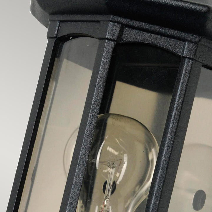 Norlys Newbury 1 Light Half Lantern GZH-NB7 Black