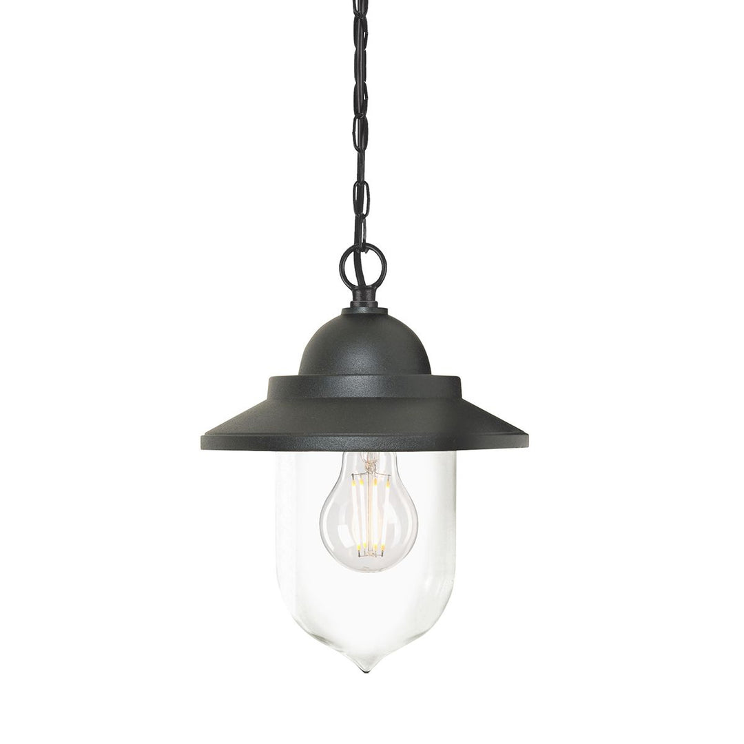 Norlys Sandown 1 Light Chain Lantern GZH-SDN8 Black
