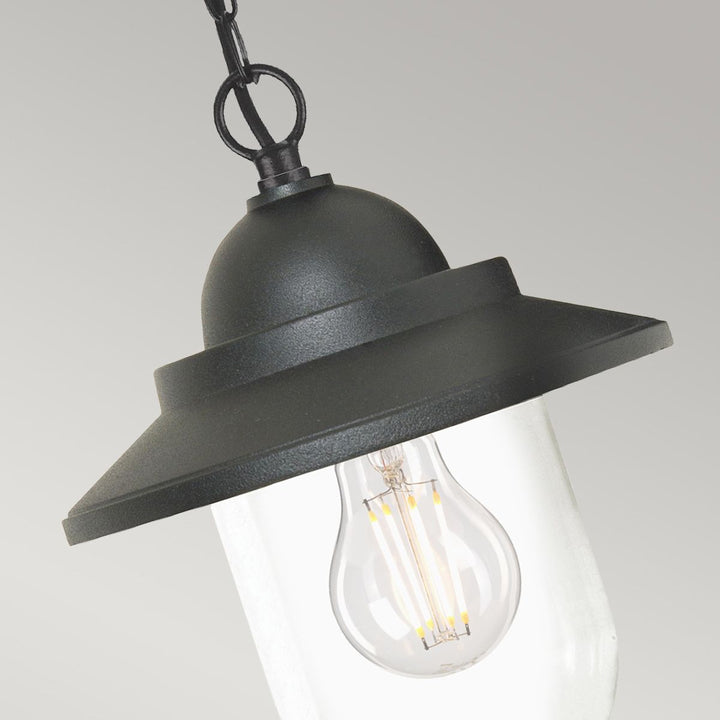 Norlys Sandown 1 Light Chain Lantern GZH-SDN8 Black