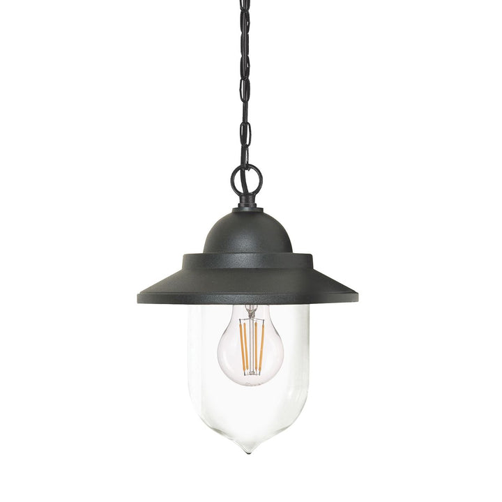 Norlys Sandown 1 Light Chain Lantern GZH-SDN8 Black