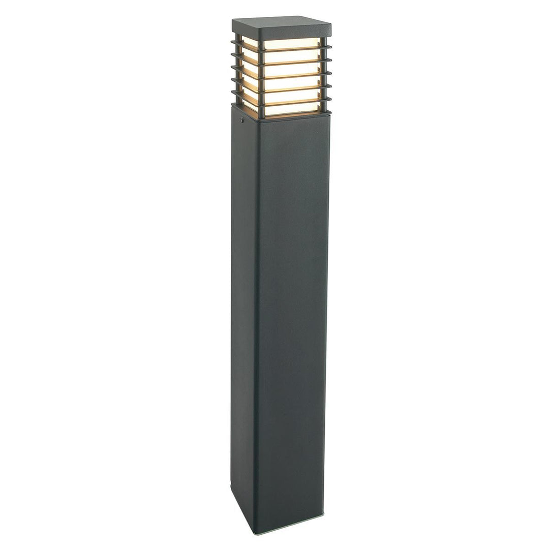 Elstead Lighting Halmstad 1 Light Large Bollard - Black H-STAD-L-E27-BLK Black