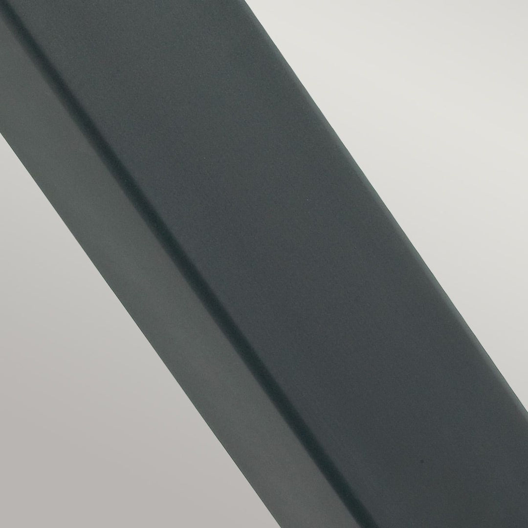 Elstead Lighting Halmstad 1 Light Large Bollard - Black H-STAD-L-E27-BLK Black