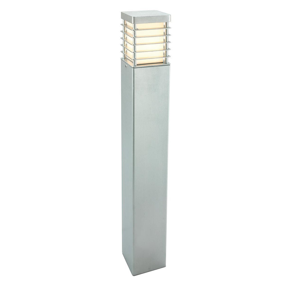 Elstead Lighting Halmstad Large Bollard Galvanised       H-STAD-L-E27-GAL Galvanised
