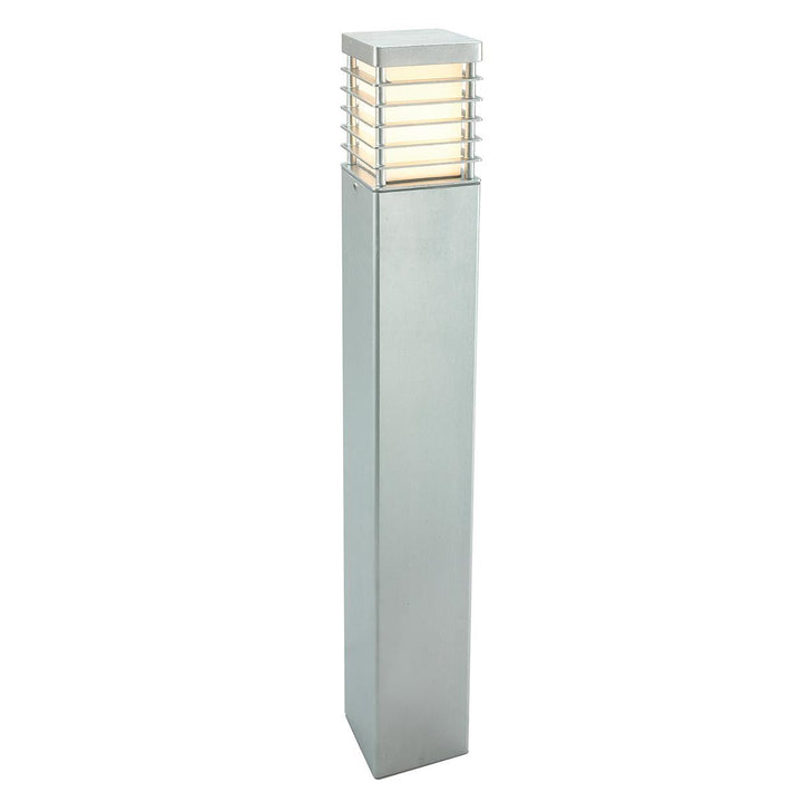 Elstead Lighting Halmstad Large Bollard Galvanised       H-STAD-L-E27-GAL Galvanised