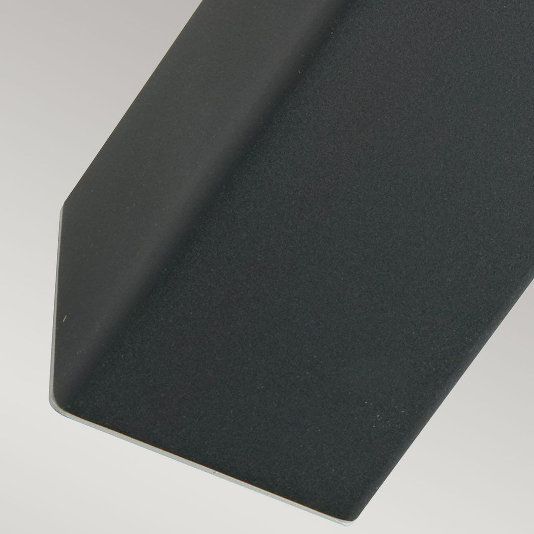 Elstead Lighting Halmstad 1 Light Medium Bollard - Black H-STAD-M-E27-BLK Black