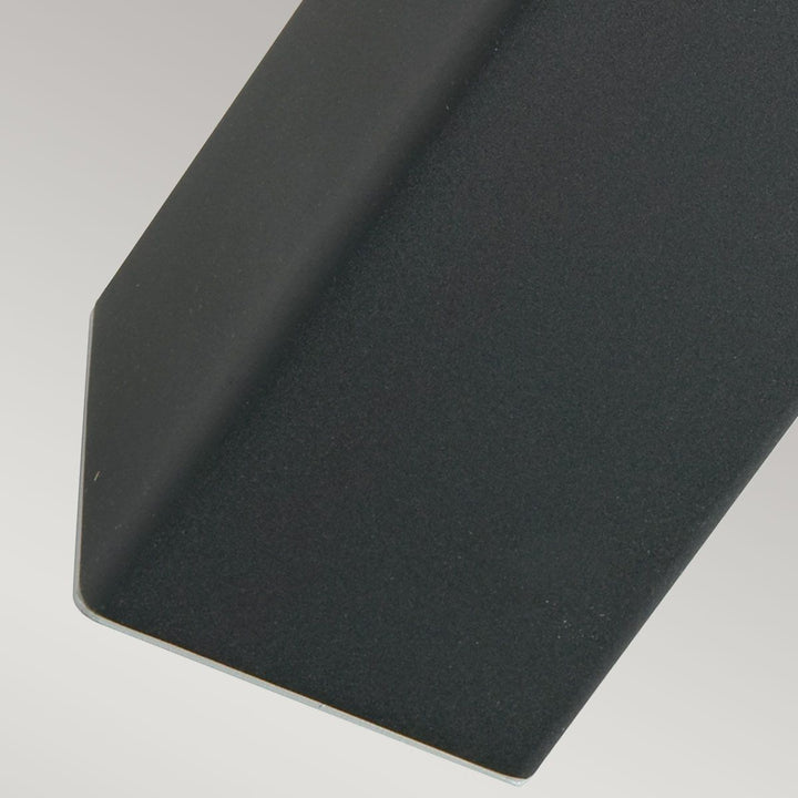 Elstead Lighting Halmstad 1 Light Medium Bollard - Black H-STAD-M-E27-BLK Black