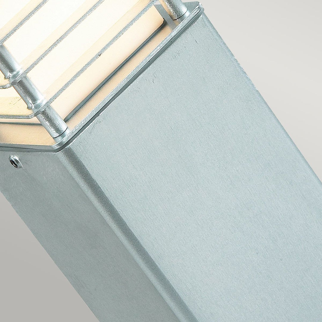 Elstead Lighting Halmstad Medium Bollard Galvanised       H-STAD-M-E27-GAL Galvanised