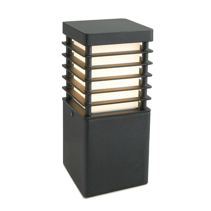 Elstead Lighting Halmstad Small Bollard Black       H-STAD-S-E27-BLK Black