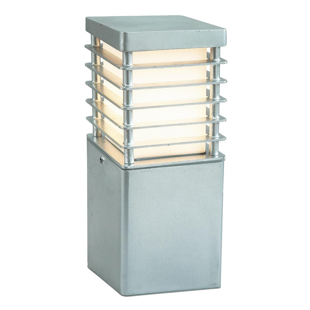 Elstead Lighting Halmstad Small Bollard Galvanised       H-STAD-S-E27-GAL Galvanised