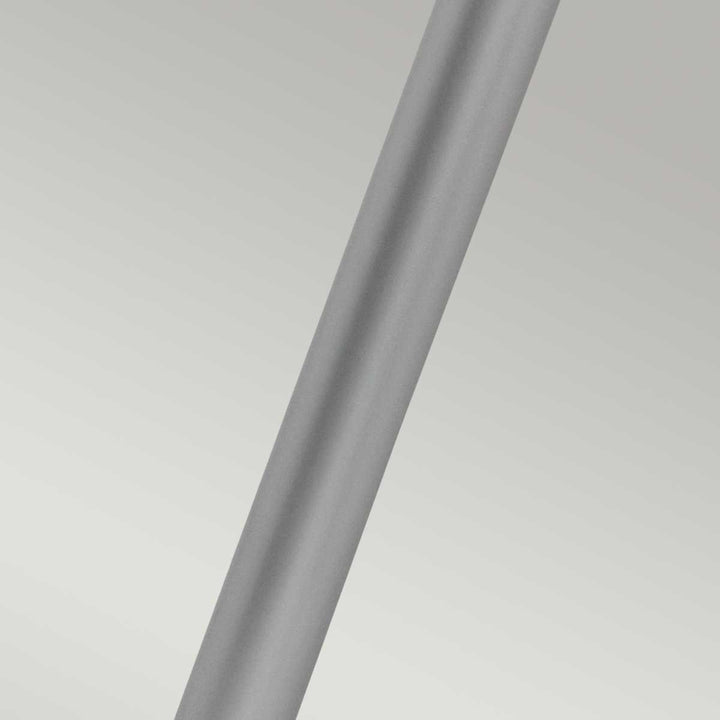 Norlys Helsingor 1 Light Bollard Lantern HELSINGOR-BOL-SL Silver
