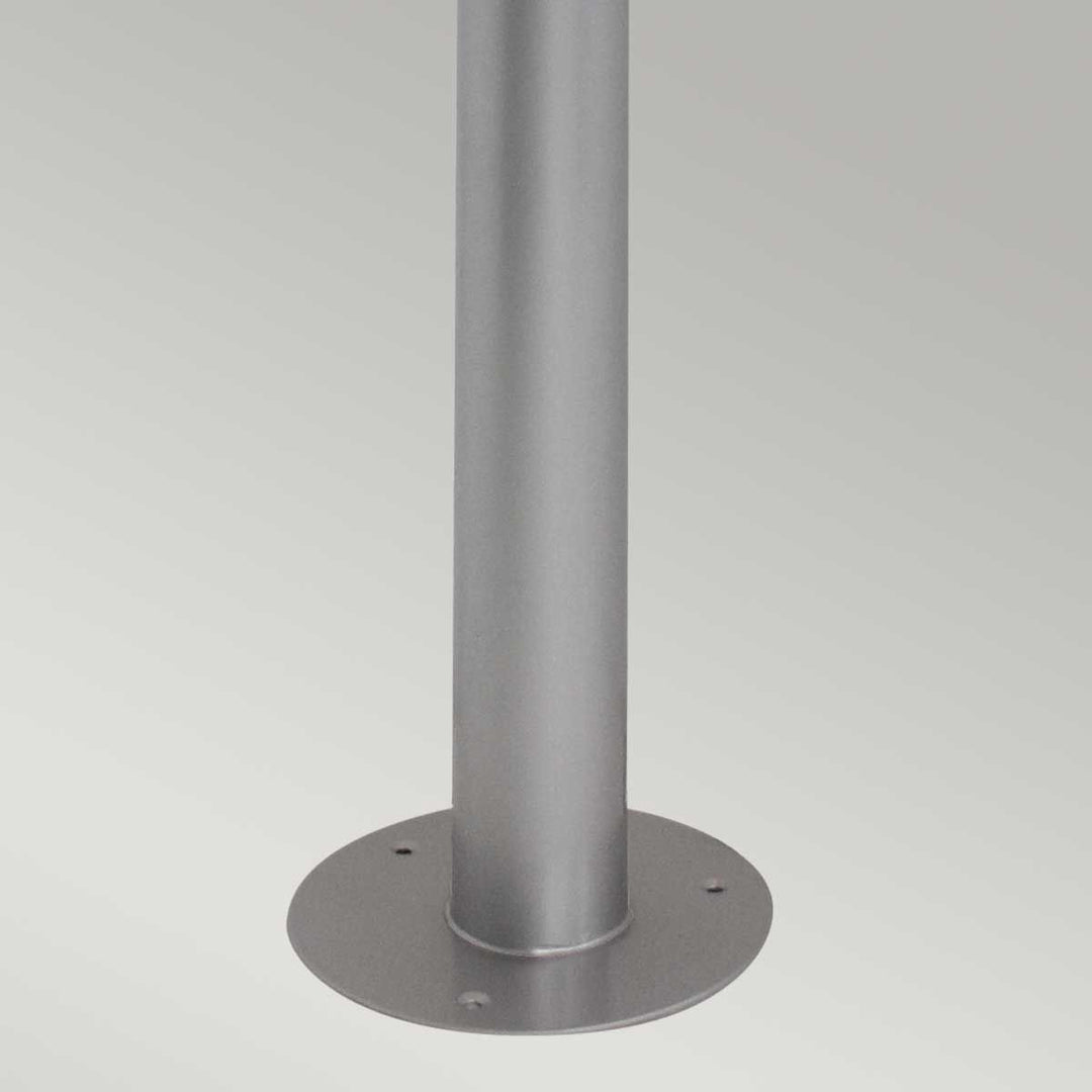 Norlys Helsingor 1 Light Bollard Lantern HELSINGOR-BOL-SL Silver