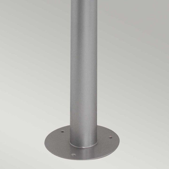 Norlys Helsingor 1 Light Bollard Lantern HELSINGOR-BOL-SL Silver