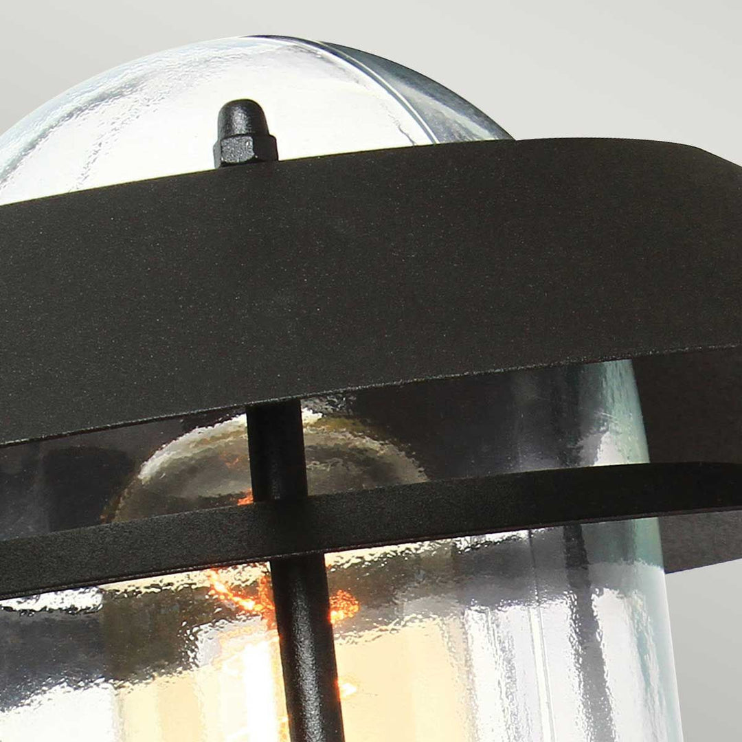 Norlys Helsingor 1 Light PIR Wall Lantern HELSINGOR-PIR-BK Black