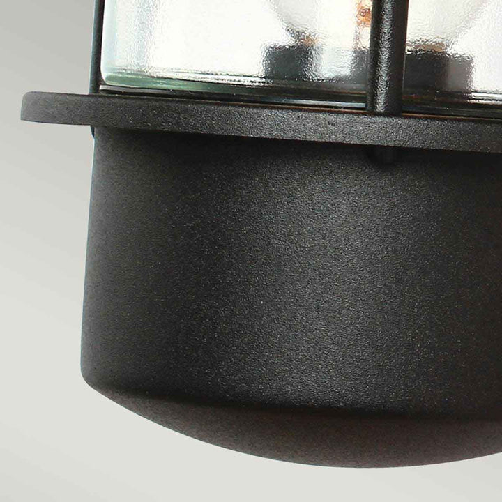 Norlys Helsingor 1 Light PIR Wall Lantern HELSINGOR-PIR-BK Black