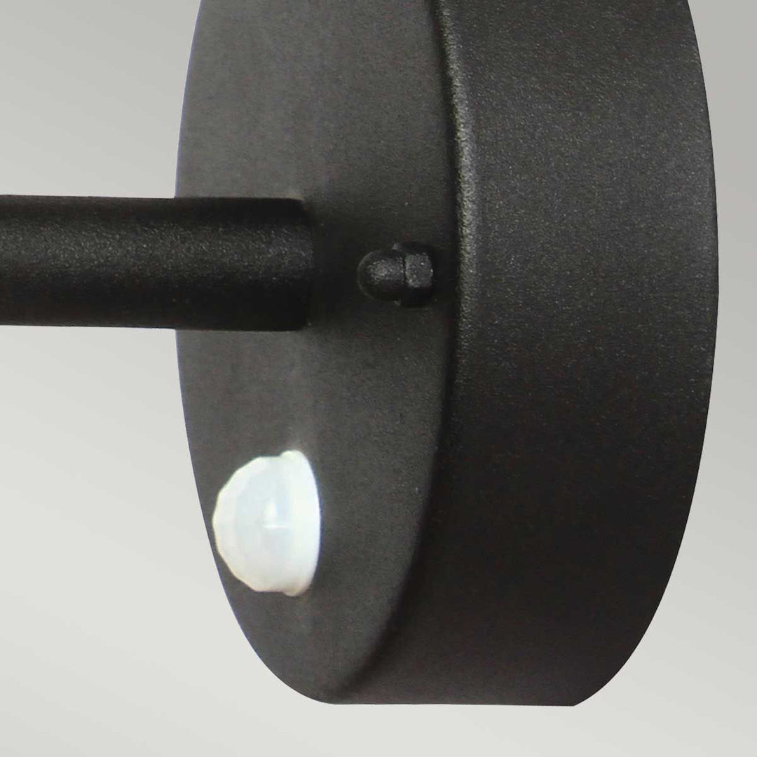 Norlys Helsingor 1 Light PIR Wall Lantern HELSINGOR-PIR-BK Black