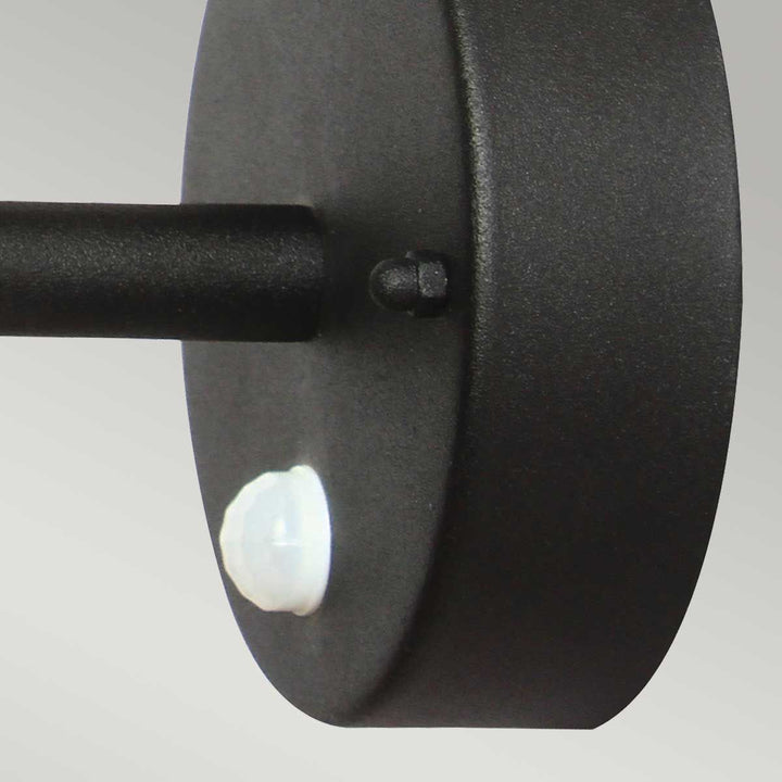Norlys Helsingor 1 Light PIR Wall Lantern HELSINGOR-PIR-BK Black