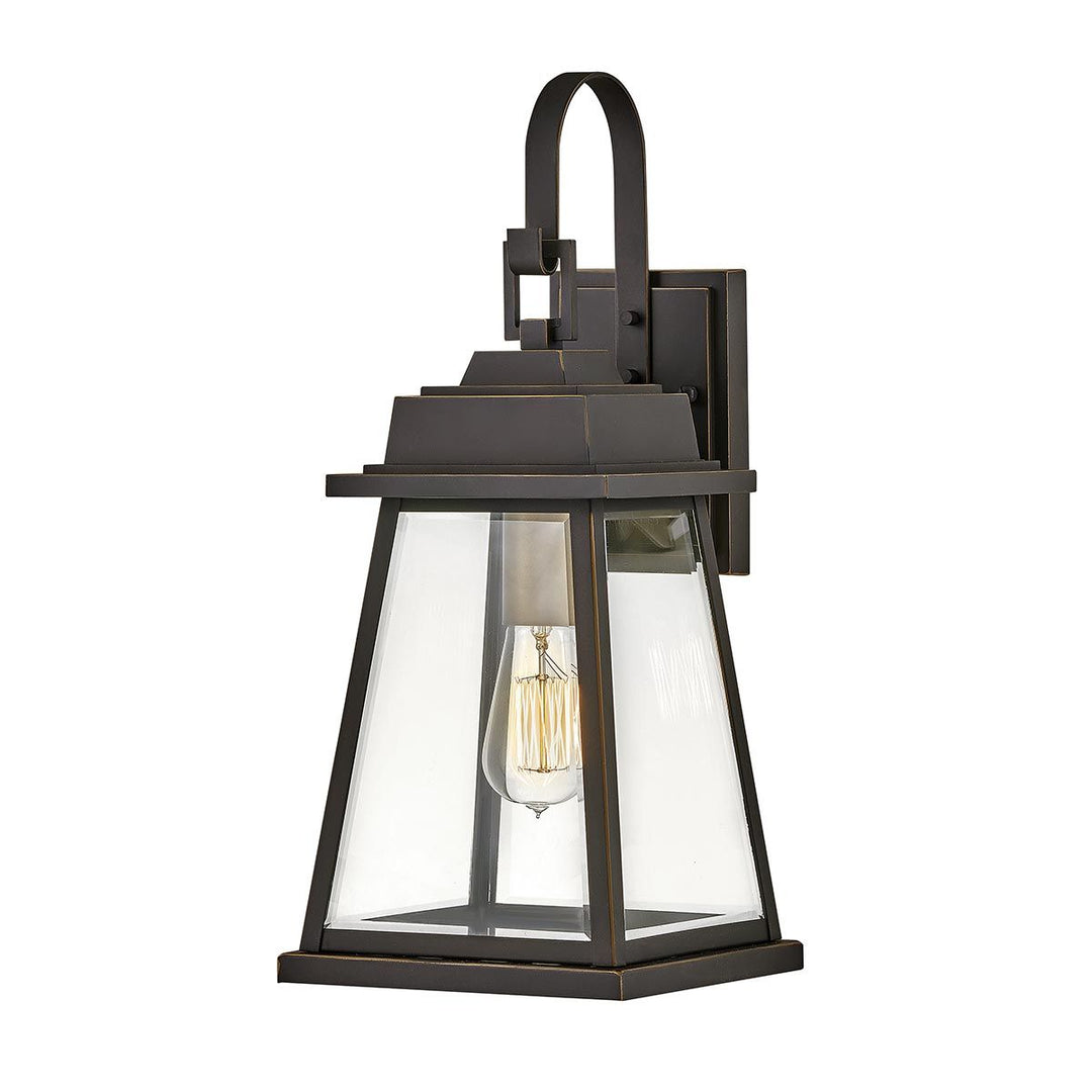 Norlys Bainbridge 1 Light Wall Lantern - Medium HK-BAINBRIDGE-M-OZ Oil Rubbed Bronze