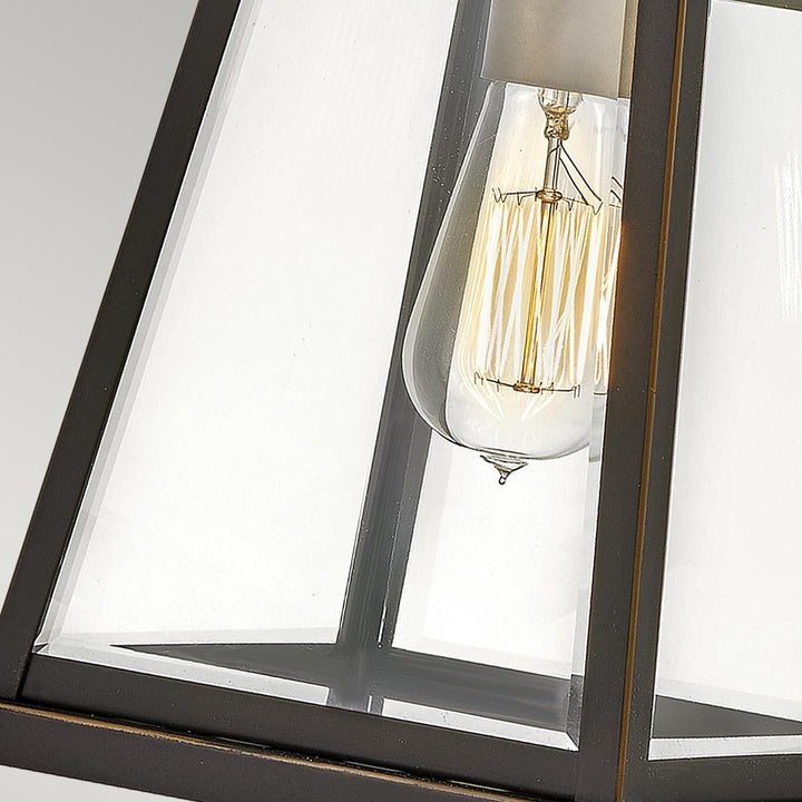 Norlys Bainbridge 1 Light Wall Lantern - Medium HK-BAINBRIDGE-M-OZ Oil Rubbed Bronze