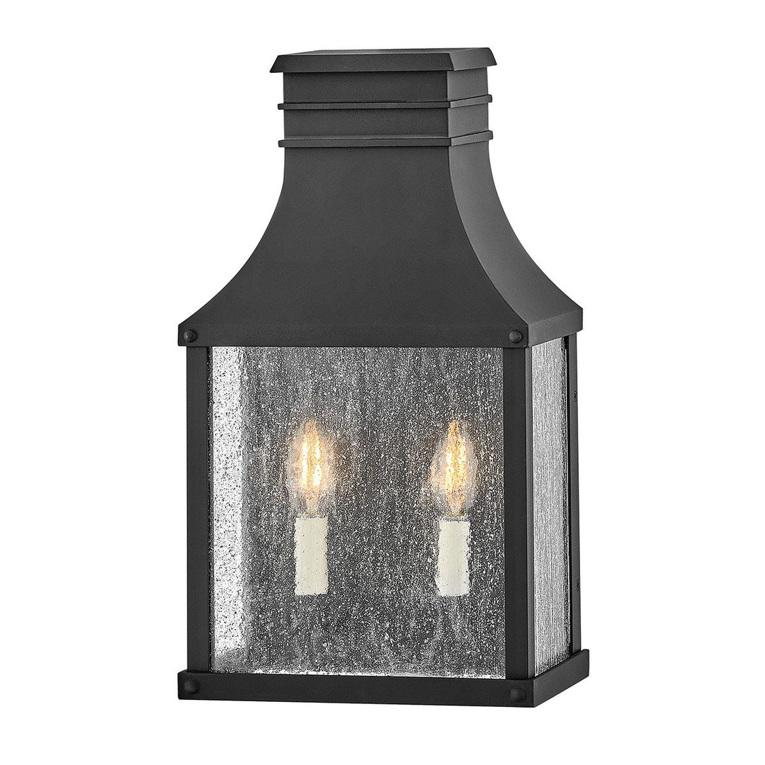 Norlys Beacon Hill 2lt Half Wall Lantern HK-BEACON-HILL7-MB Museum Black