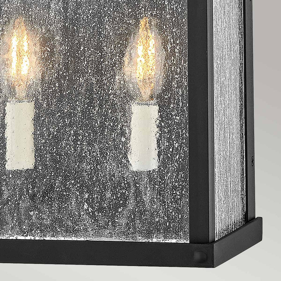 Norlys Beacon Hill 2lt Half Wall Lantern HK-BEACON-HILL7-MB Museum Black