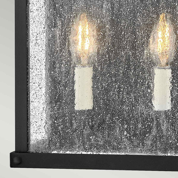 Norlys Beacon Hill 2lt Half Wall Lantern HK-BEACON-HILL7-MB Museum Black