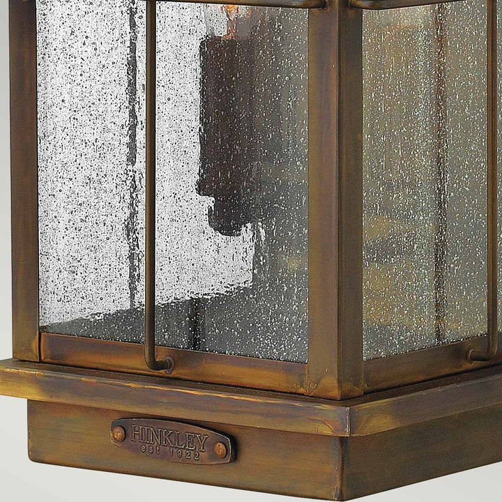 Norlys Bingham 3 Light Large Wall Lantern  HK-BINGHAM-L Sienna 
