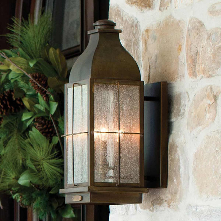 Norlys Bingham 3 Light Medium Wall Lantern  HK-BINGHAM-M Sienna 