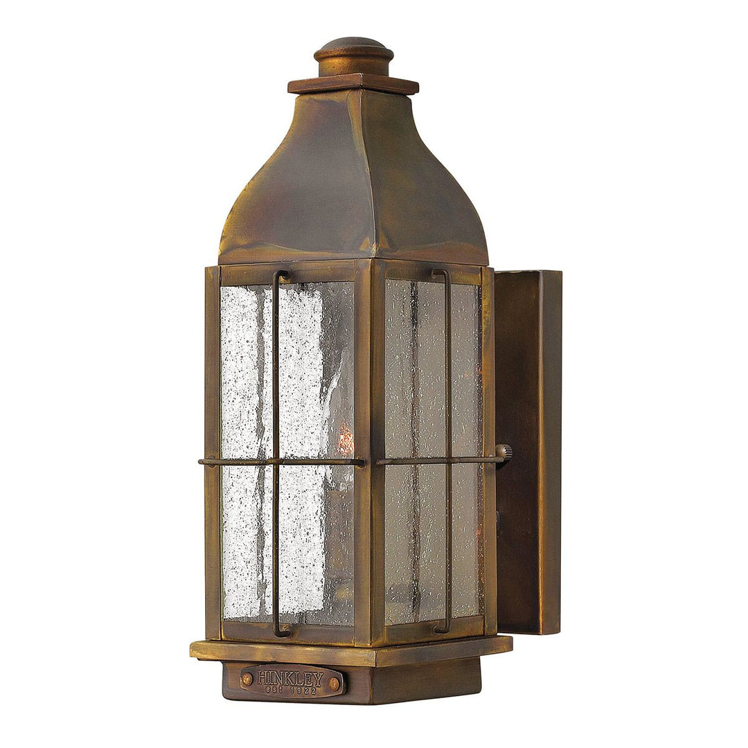 Norlys Bingham 1 Light Small Wall Lantern  HK-BINGHAM-S Sienna 