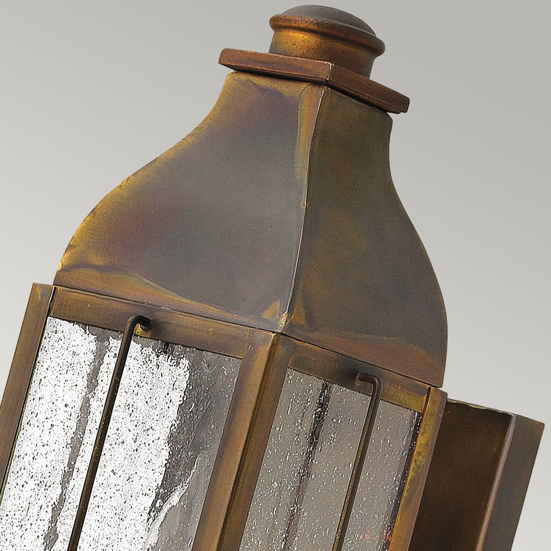 Norlys Bingham 1 Light Small Wall Lantern  HK-BINGHAM-S Sienna 