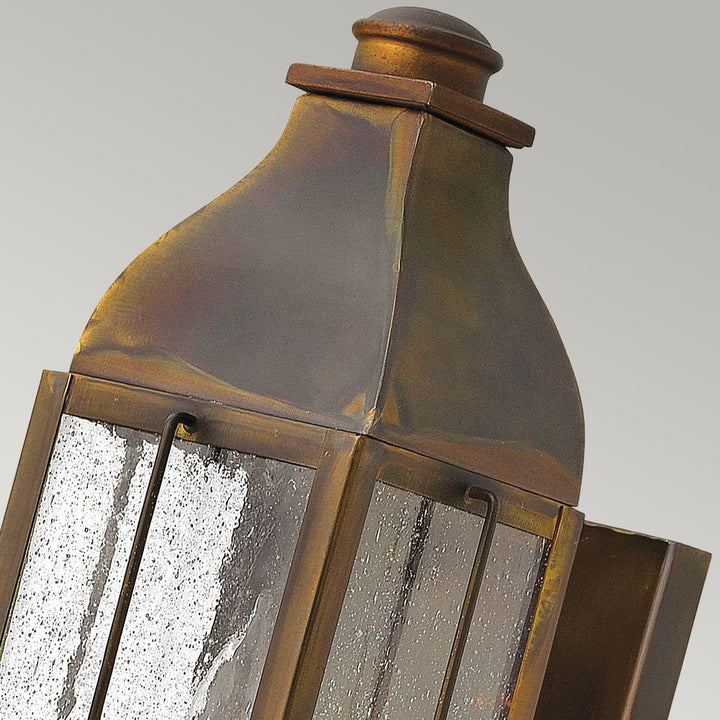 Norlys Bingham 1 Light Small Wall Lantern  HK-BINGHAM-S Sienna 