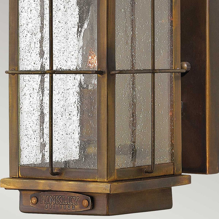 Norlys Bingham 1 Light Small Wall Lantern  HK-BINGHAM-S Sienna 