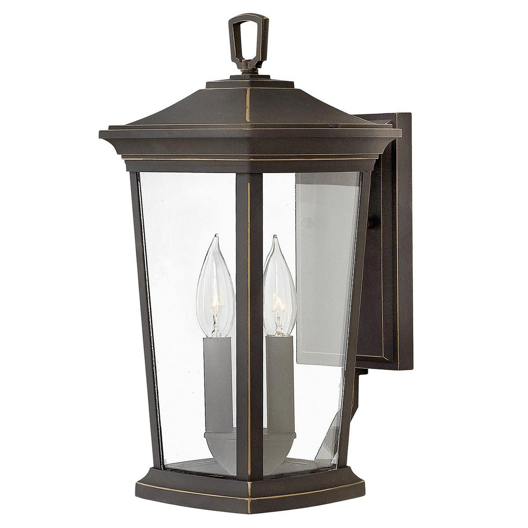 Norlys Bromley 2 Light Medium Wall Lantern HK-BROMLEY2-M Oil Rubbed Bronze