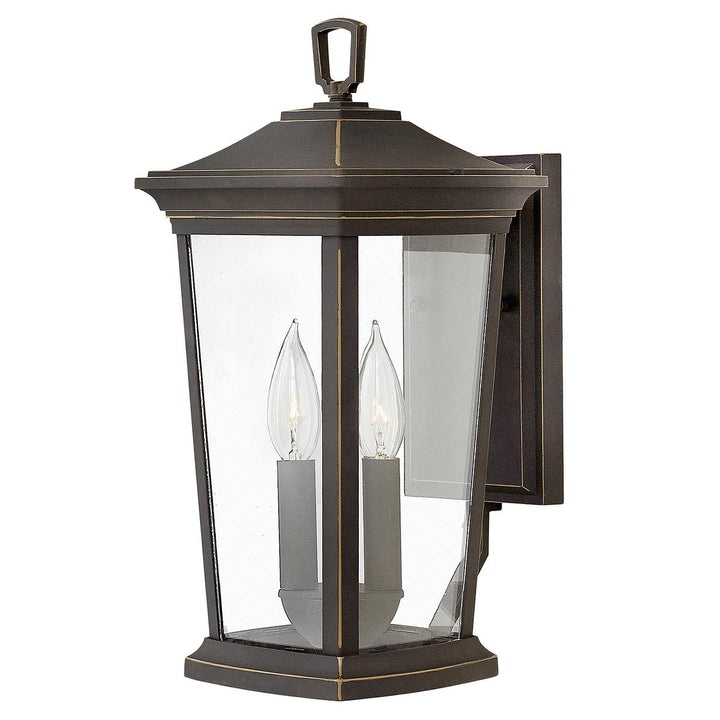 Norlys Bromley 2 Light Medium Wall Lantern HK-BROMLEY2-M Oil Rubbed Bronze