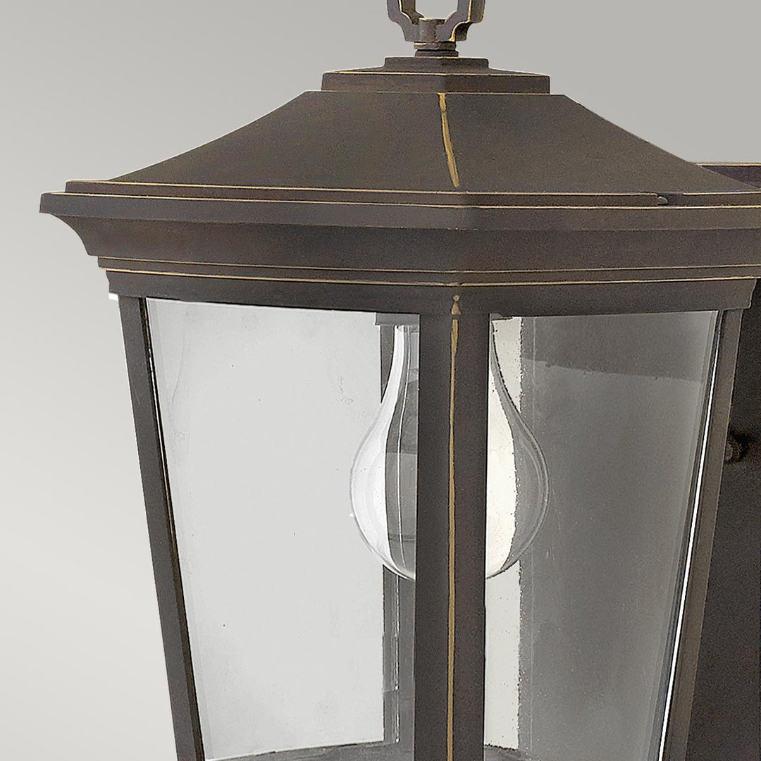 Norlys Bromley 1 Light Small Wall Lantern HK-BROMLEY2-S Oil Rubbed Bronze