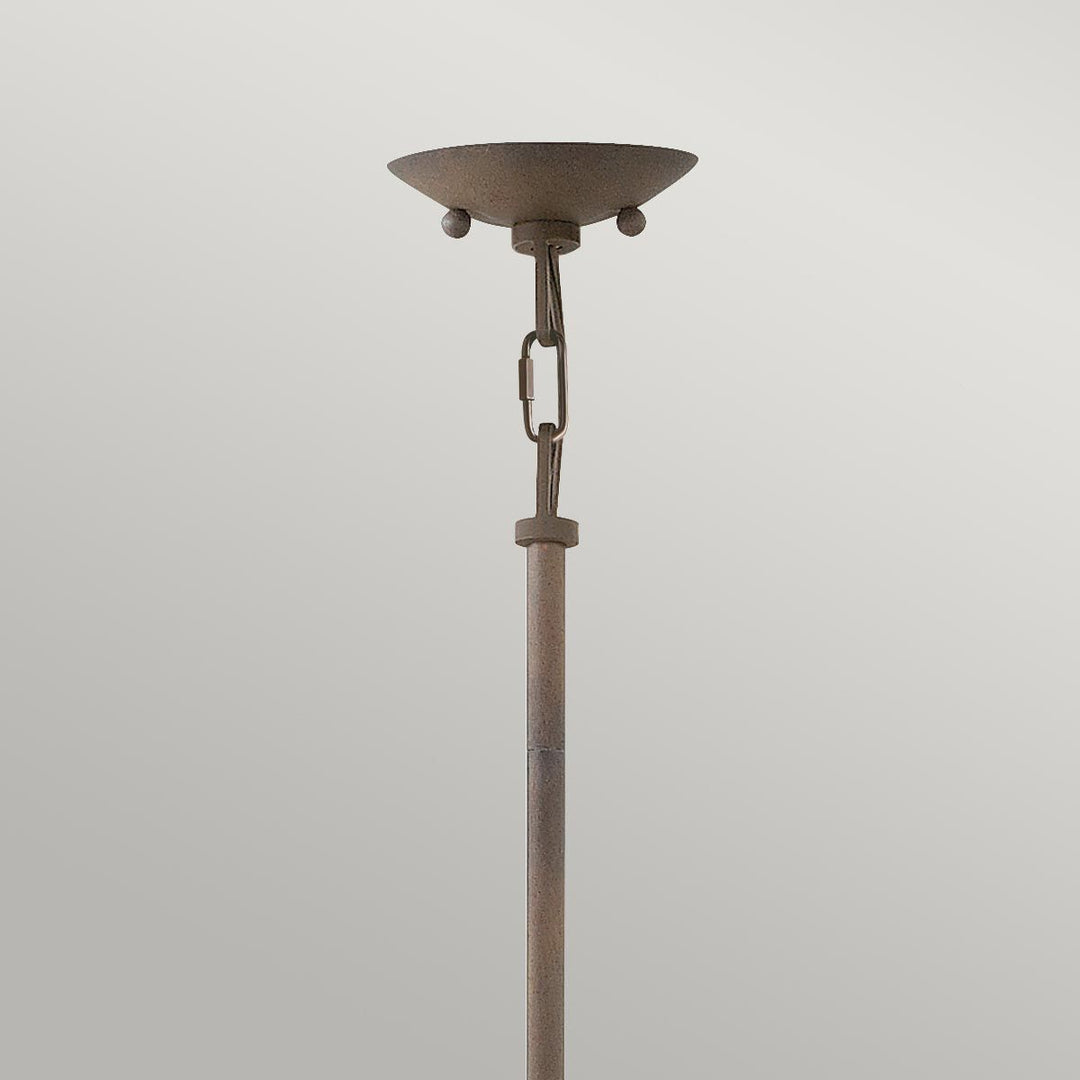 Norlys Carson 3 Light Outdoor Chandelier HK-CARSON-3P Vintage Iron