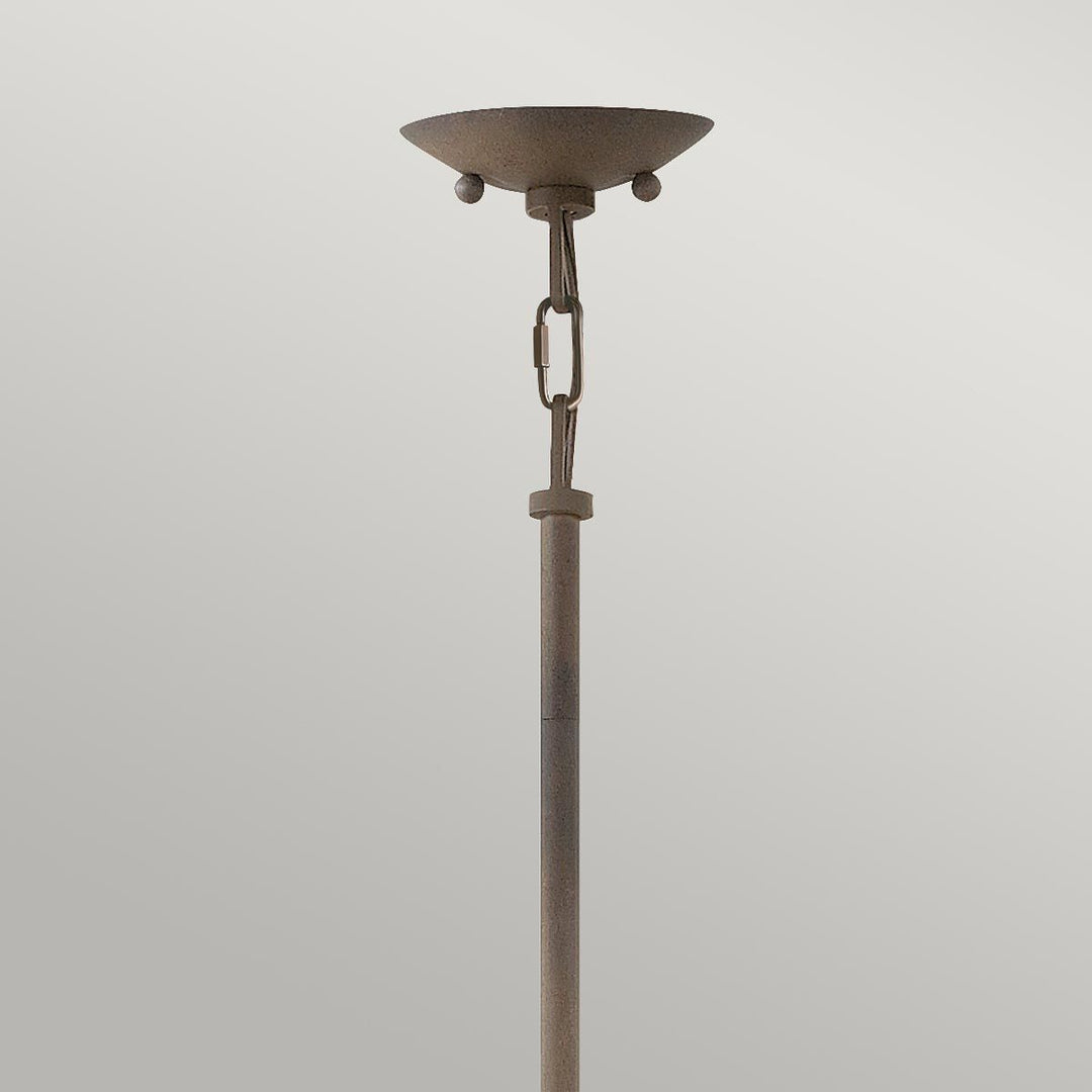Norlys Carson 5 Light Outdoor Chandelier HK-CARSON-5P Vintage Iron