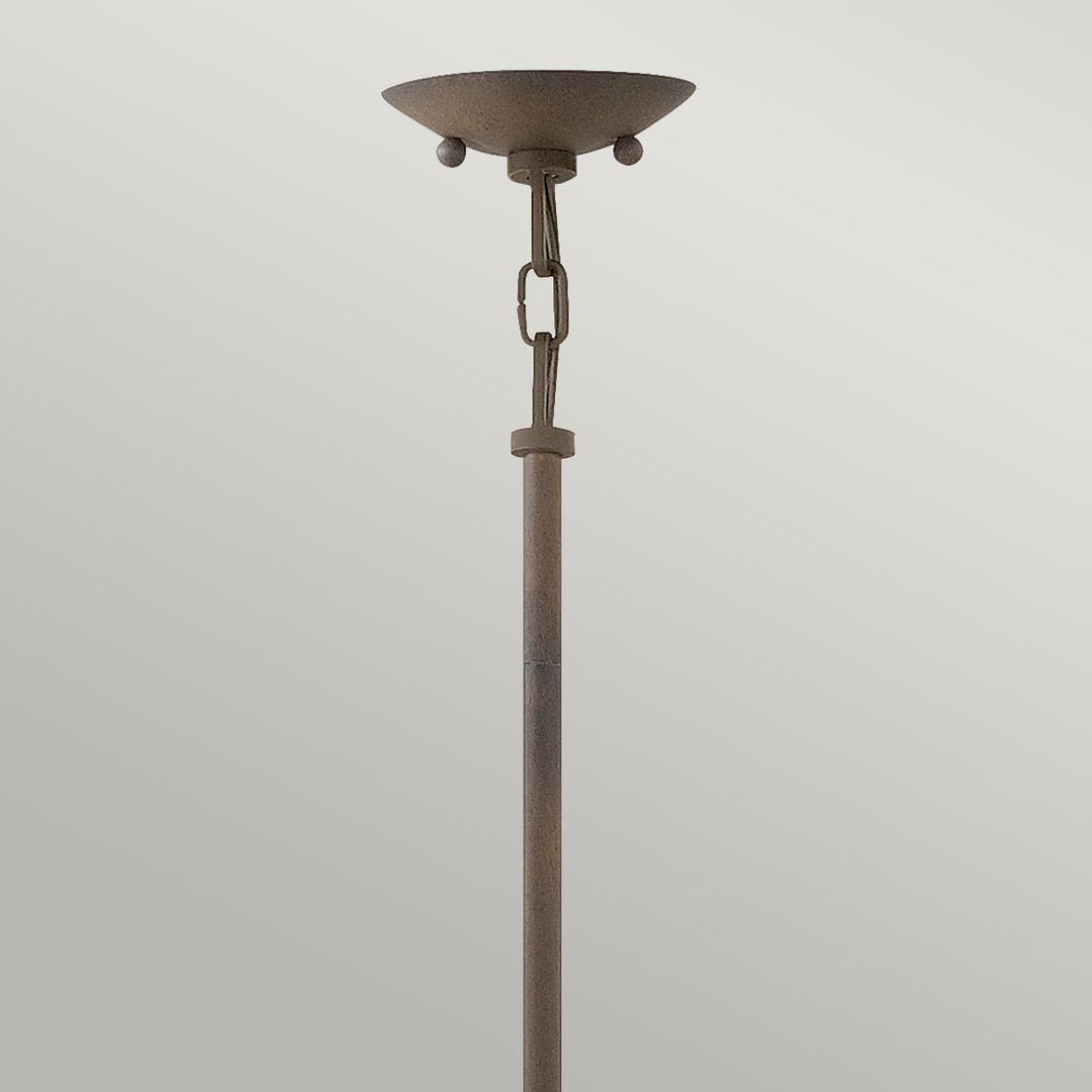 Norlys Carson 1 Light Pendant Light HK-CARSON-P Vintage Iron