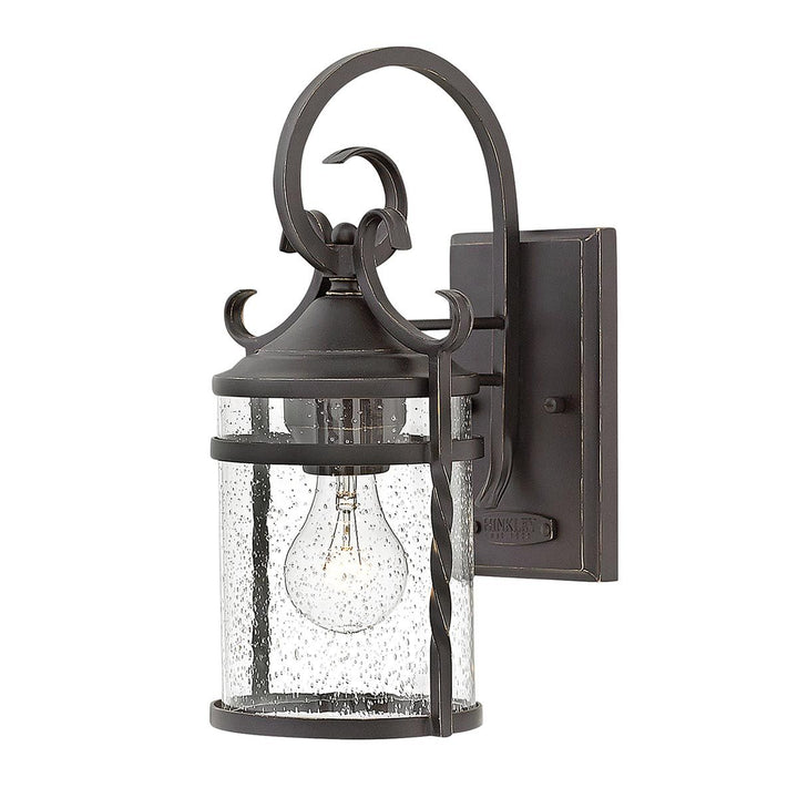 Norlys Casa 1 Light Wall Lantern HK-CASA-S Olde Black