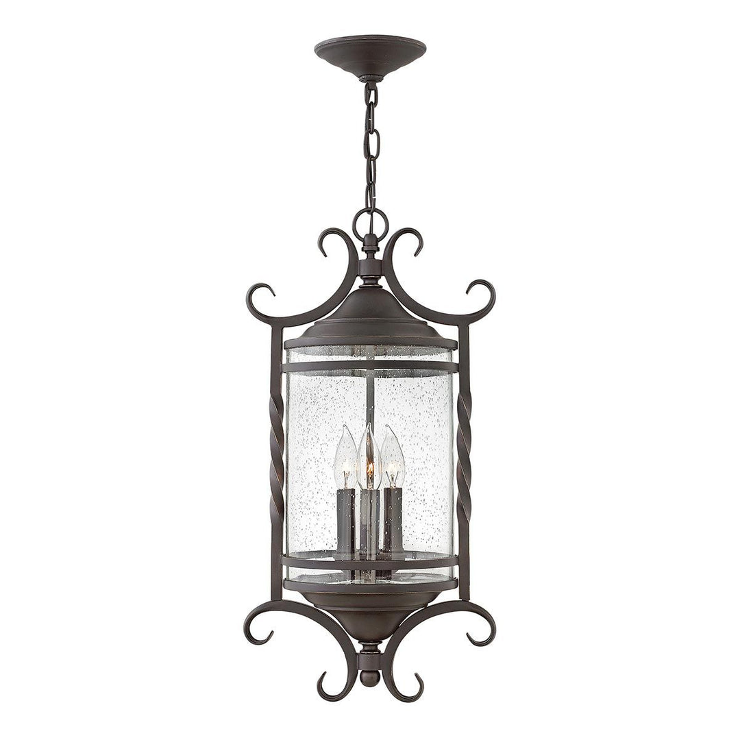 Norlys Casa 3 Light Chain Lantern HK-CASA8 Olde Black
