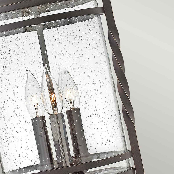 Norlys Casa 3 Light Chain Lantern HK-CASA8 Olde Black
