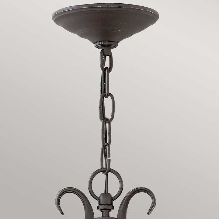 Norlys Casa 3 Light Chain Lantern HK-CASA8 Olde Black