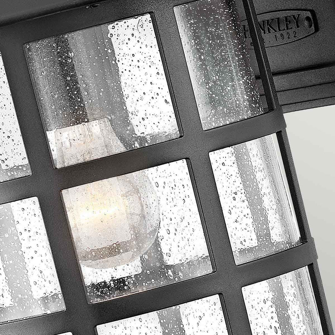 Norlys Freeport 1lt Large Wall Lantern  HK-FREEPORT2-L-TBK Textured Black