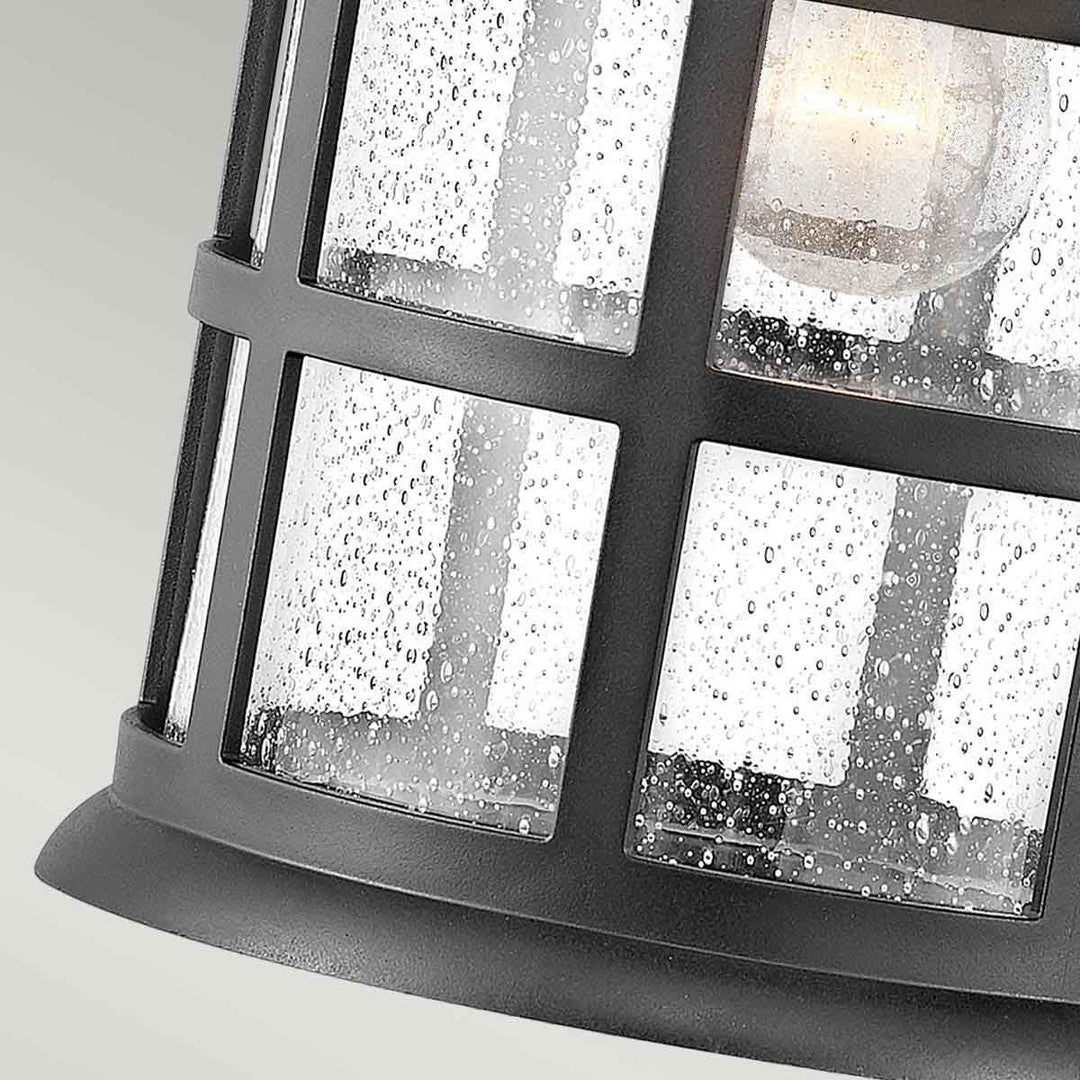 Norlys Freeport 1lt Large Wall Lantern  HK-FREEPORT2-L-TBK Textured Black